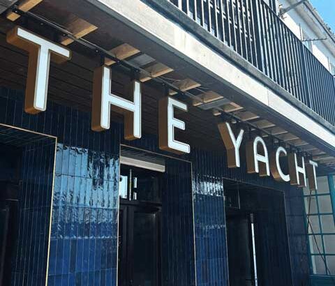 Exterior of The Yacht Bar and Restaurant in Torquay, Devon following structural refurbishment.