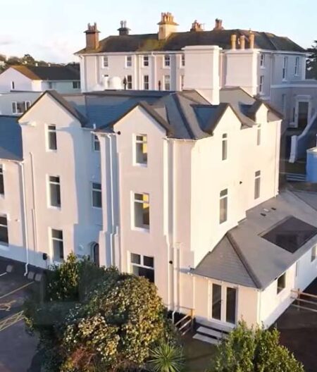 Photo of Brampton House, a commercial Hotel to Homes property conversion in Torquay, Devon.