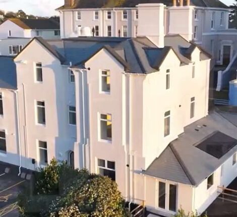 Photo of Brampton House, a commercial Hotel to Homes property conversion in Torquay, Devon.