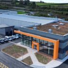 Aerial view of the award-winning BOWA Medical UK facility in Kingskerswell, Devon